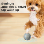 Intelligent bumpers for rolling dog balls