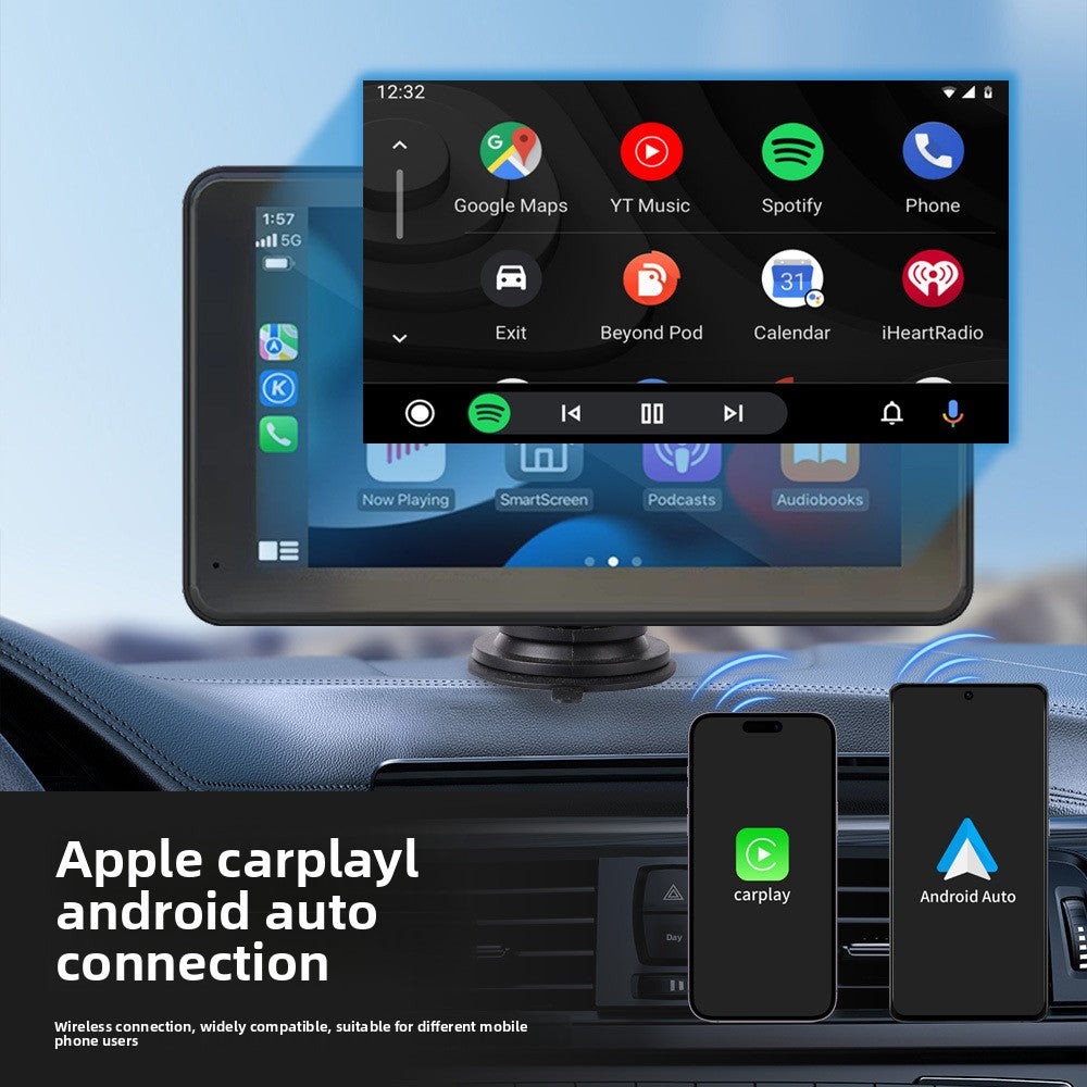 7-inch CarPlay Display with Touchscreen